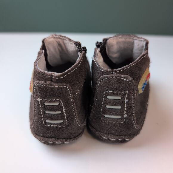 Rileyroos Baby Girl Brown Boots - Size 3-6 Months - Picture 7 of 8